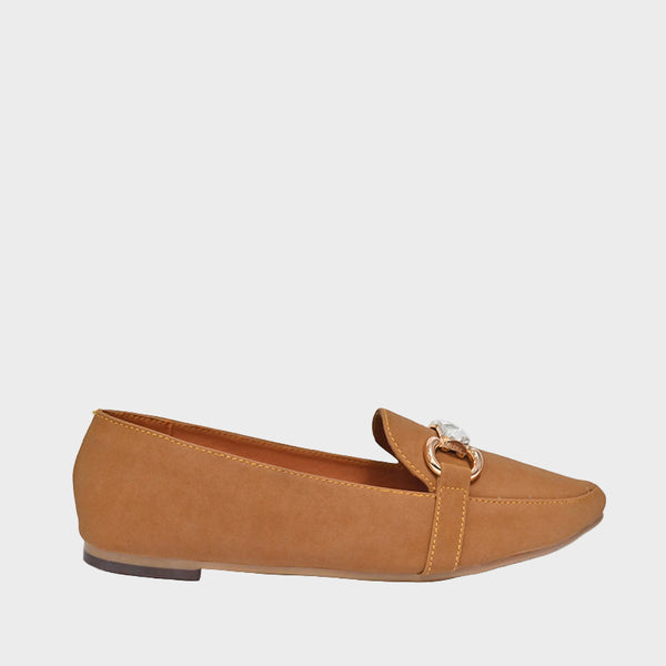 Ladies Pumps Camel 908-24