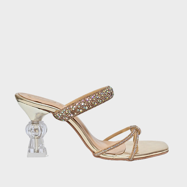 Ladies Heels Golden Ha-6621