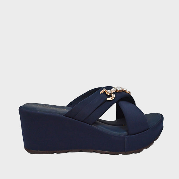 Ladies Wedges Blue AL-3
