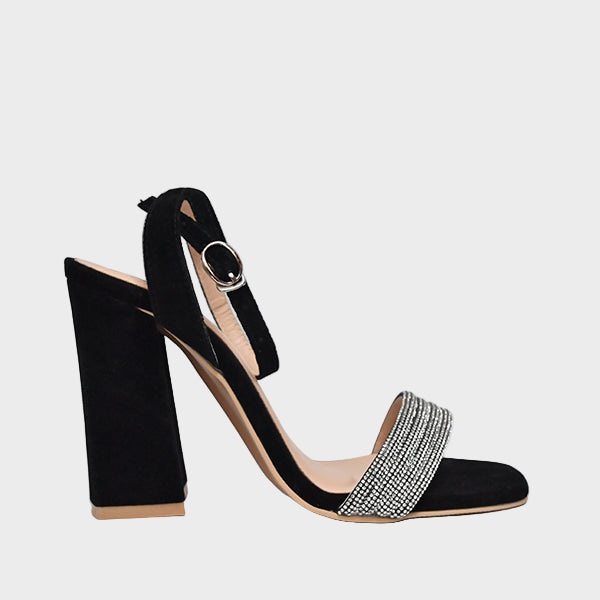 Ladies Sandals Black Ha-4036