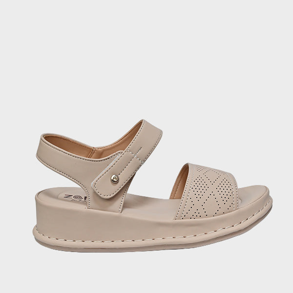 Ladies Sandals Beige FM-53
