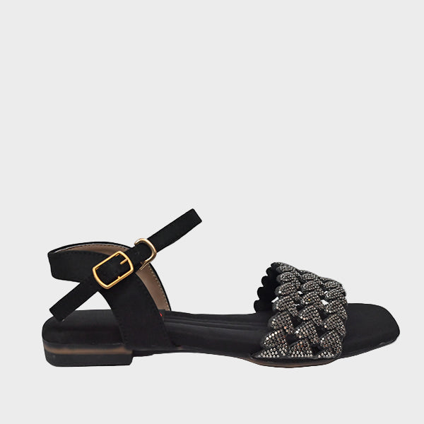 Ladies Sandals Black RZ-5123