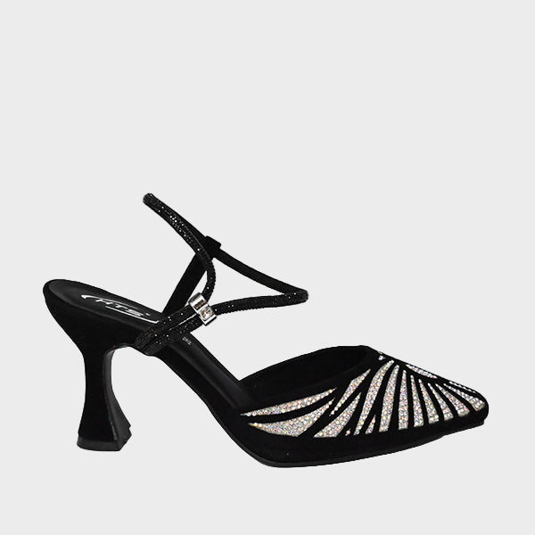 Ladies Shoes Black KS-196