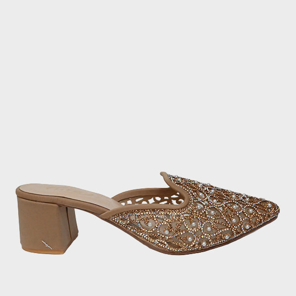 Ladies Shoes Golden KS-848