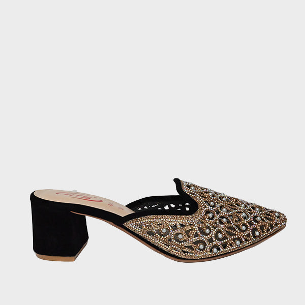 Ladies Shoes Black KS-848