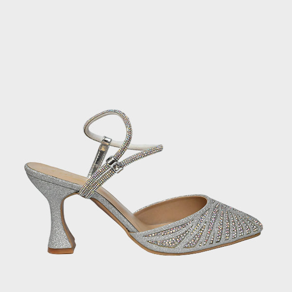 Ladies Shoes Silver KS-196