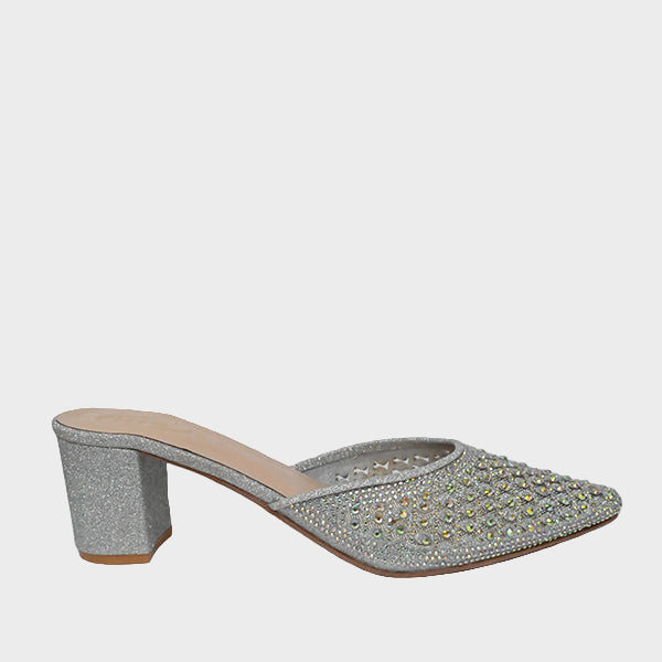 Ladies Shoes Silver KS-854