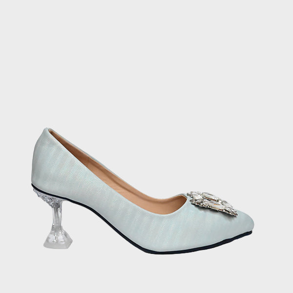 Ladies Shoes Grey J-7007