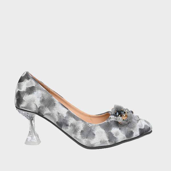 Ladies Shoes Grey J-7027