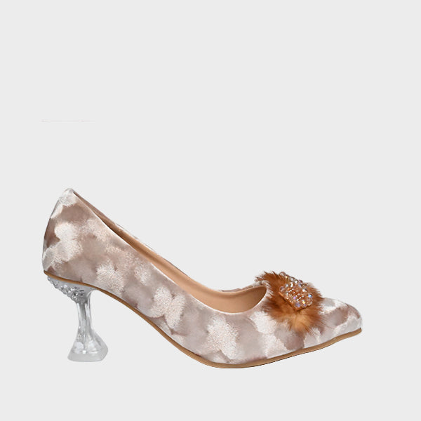 Ladies Shoes Mustard J-7027