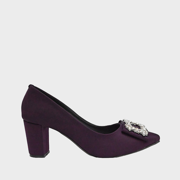 Ladies Shoes Purple J-1606